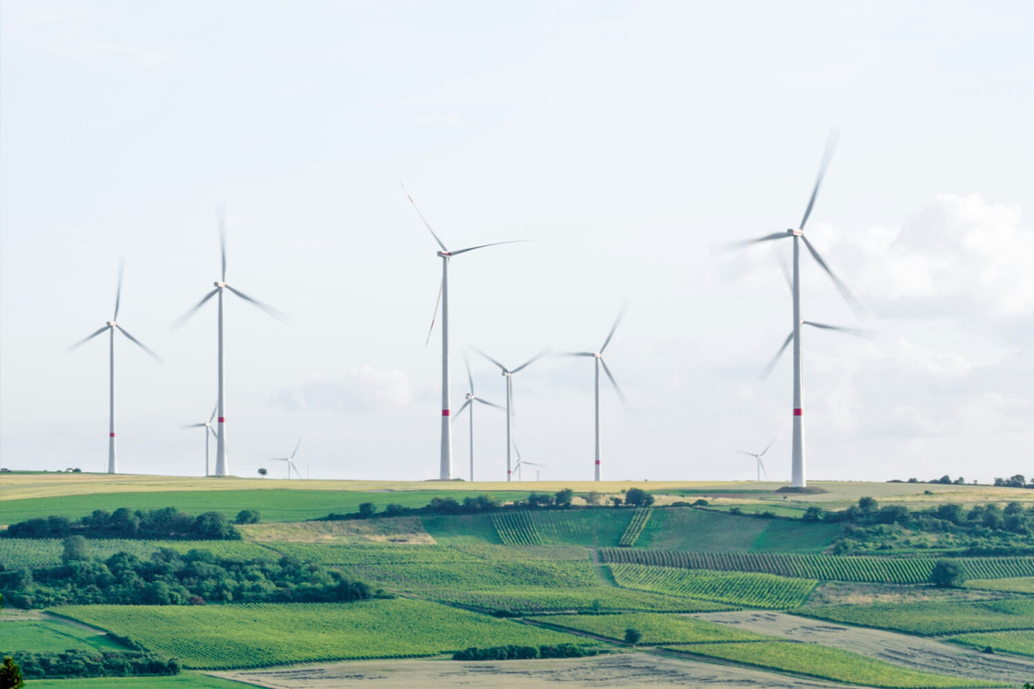 Versicherte Windkraftanlage