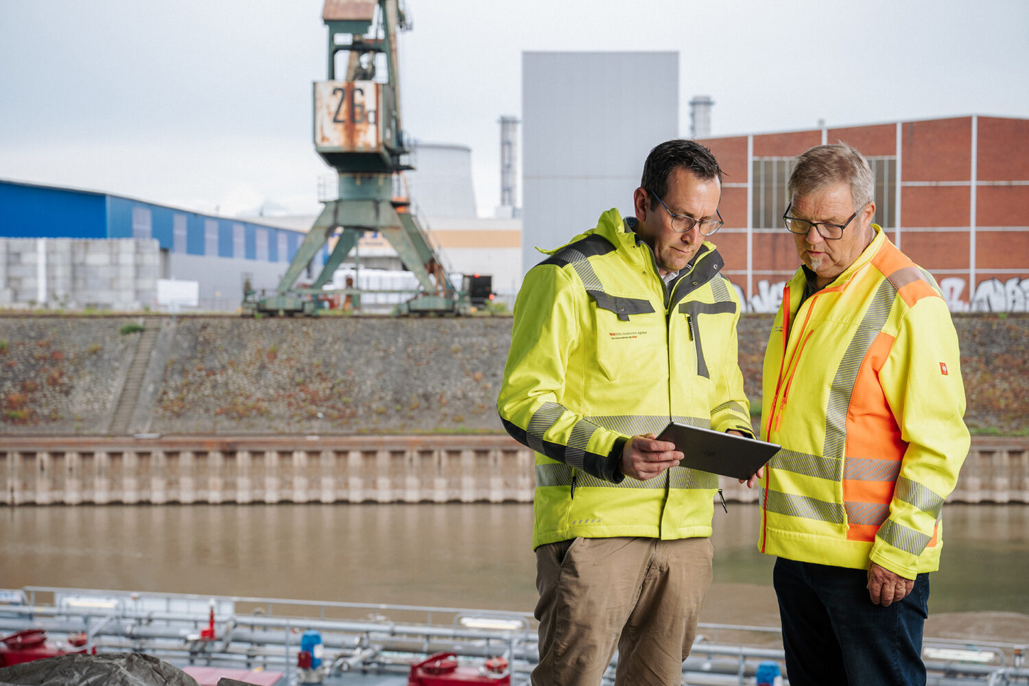 Risikoservice Hafen Besichtigung